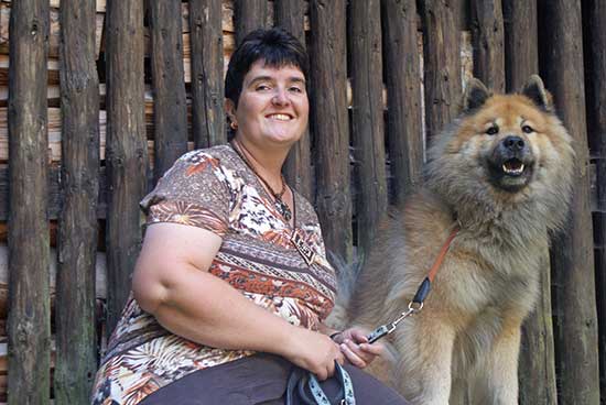 bea_legro.jpg - Legro mit Frauchen