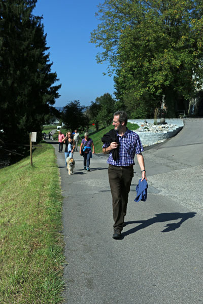 IMG_0575.jpg - Bei spätsommerlichen Temperaturen kam man durchaus ins Schwitzen